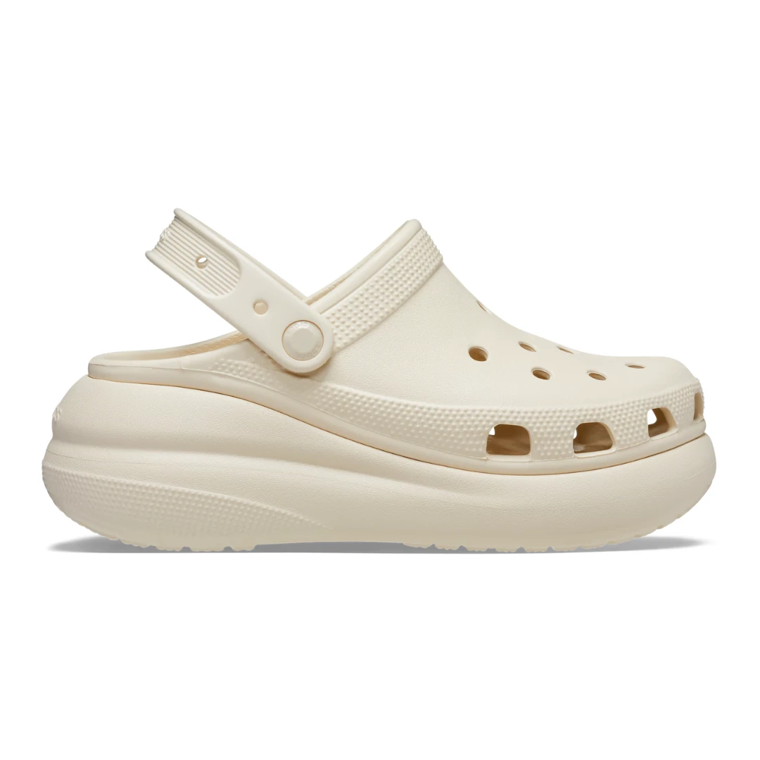Сабо на високій платформі Crocs Classic Crush Clog 45 р 29.2-29.7 см Слонова кістка (Молочні) 207521-M12/W14 Bone