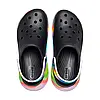 Сабо на високій платформі Crocs Classic Crush Clog 45 р 29.2-29.7 см Різнокольорові 208057-M12/W14 Multi Spray, фото 4