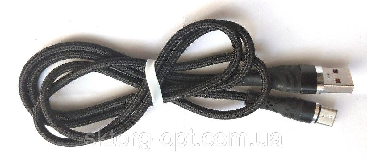 Кабель даних USB-А - USB Type-C Xinfengxing DK-34 1m 2,4А, фото 1