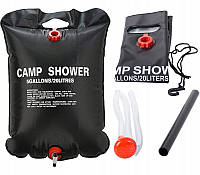 Компактный переносной походный душ Camp Shower на 20 литров туристический портативный душ для дачи и кемпинга