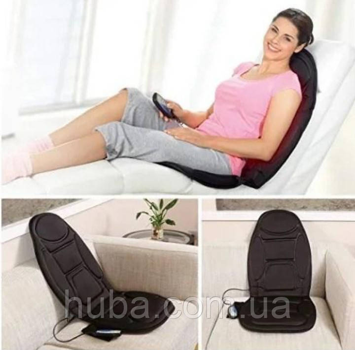 Масажна накидка з підігрівом в авто та для дому Massage cushion