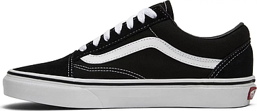 Кеди низькі Vans Old Skool Classic Black White, фото 3