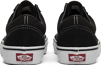 Кеди низькі Vans Old Skool Classic Black White, фото 2