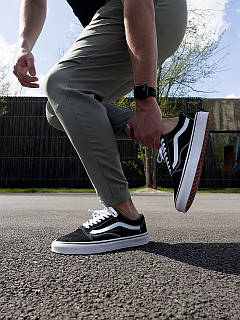 Кеди низькі Vans Old Skool Classic Black White - VN000D3HY28, ціна