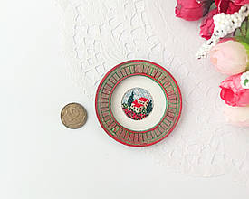 Мініатюра лялькова 1:12. Вишита картина 5.3*5.3 см