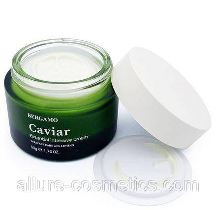 Інтенсивний крем для обличчя з ікрою BERGAMO Essential Intensive Cream 50g # Caviar