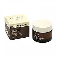 Интенсивный крем для лица с муцином улитки BERGAMO Essential Intensive Cream 50g #Snail
