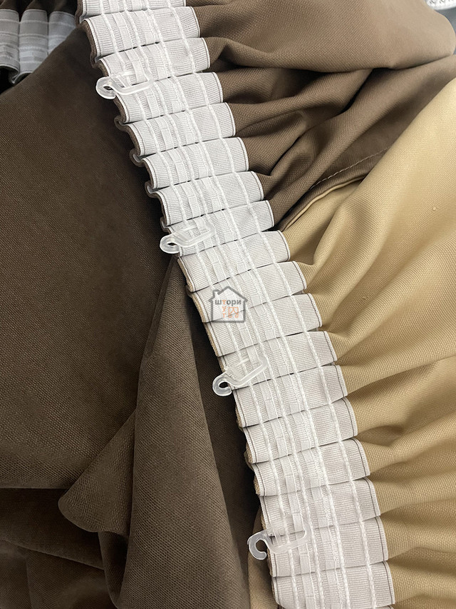 тасьма 6 см на шторах мікровелюр