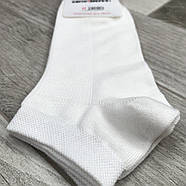 Шкарпетки чоловічі сітка бавовна короткі ВженеBOSSі, розмір 25 (39-40), молочні, 012029, фото 3
