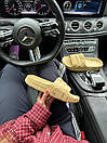 Тапочки чоловічі бежеві Adidas Yeezy Adilette Slide Desert Bone (11247), фото 2