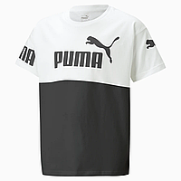 Подростковая футболка PUMA POWER Tee 67322602 Puma 164 Черный