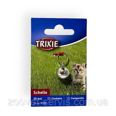 Дзвіночок металевий на нашийник для котів та кішок Trixie ТХ-4160, фото 1