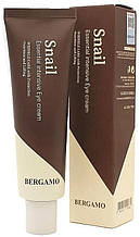 Інтенсивний крем для повік із муцином равлика BERGAMO Essential Intensive Eye Cream 100g # Snail