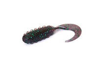 Силиконовая приманка, Съедобный силикон Bait Breath Micro Grub 2" (12шт.) (Ur26 Junebug/green*seed)