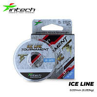 Леска рыболовная Intech Интеч Tournament Ice line 50m 0.051mm, 0.283kg