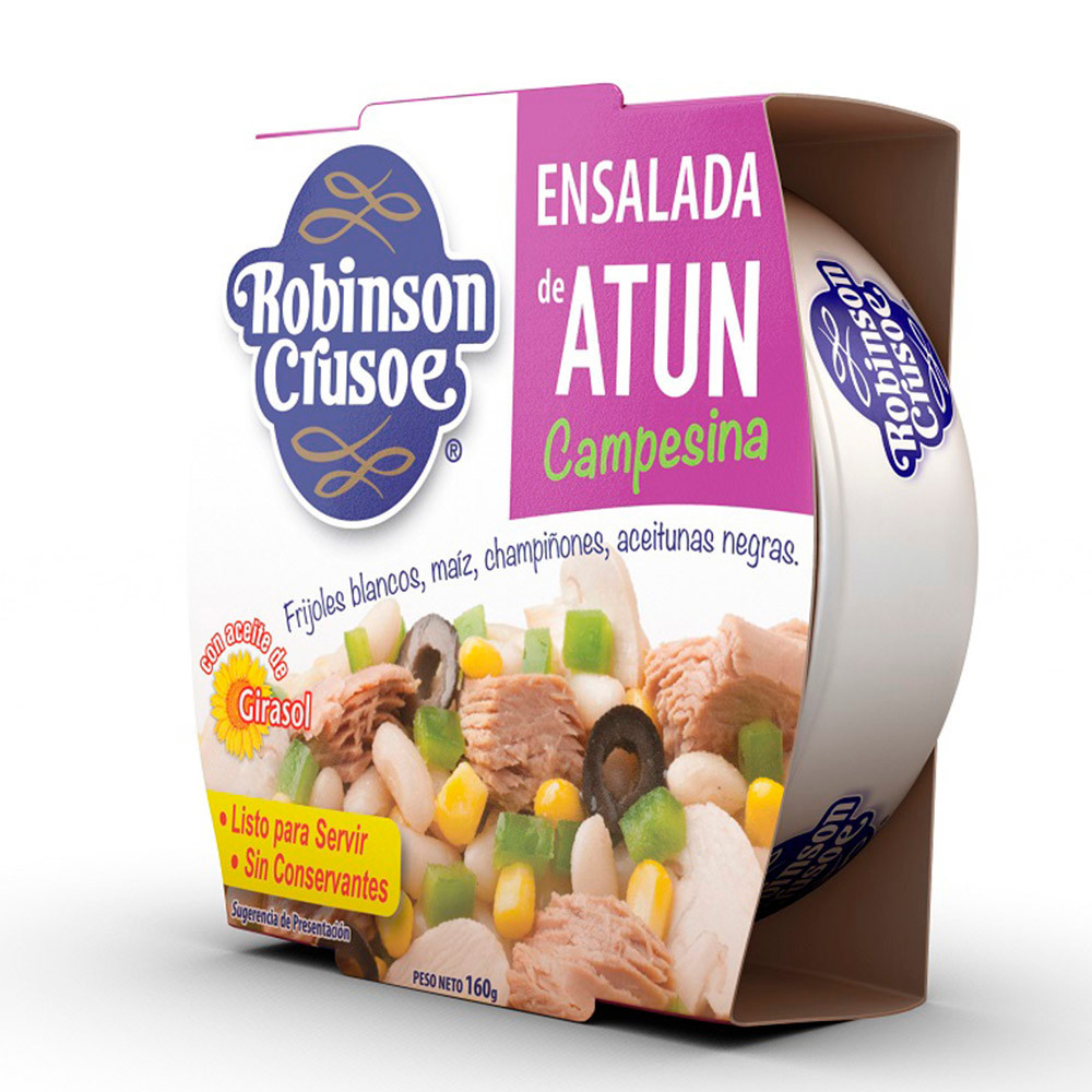 Салат з тунцем Robinson Crusoe Campesina , 160г