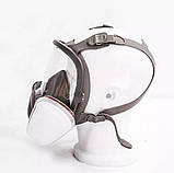 Захисна повнолицьова маска распіратор типу 3М з фільтрами, фото 10