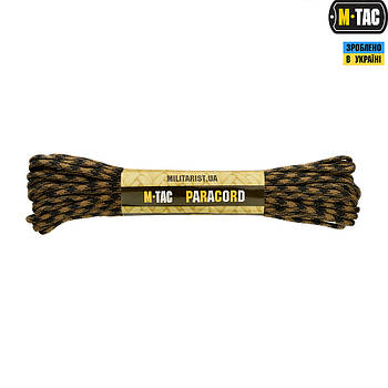 Паракорд M-Tac 550 type III Black/Coyote 15м