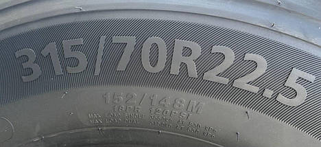 Шини вантажні 315/70R22.5 Unicoin R-201 шина кермова 315/70 R22.5 152/148M, фото 3