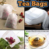 Фільтр-пакетики для заварювання чаю — "Tea Bags" — 100 шт., фото 2