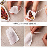 Фільтр-пакетики для заварювання чаю — "Tea Bags" — 100 шт., фото 4