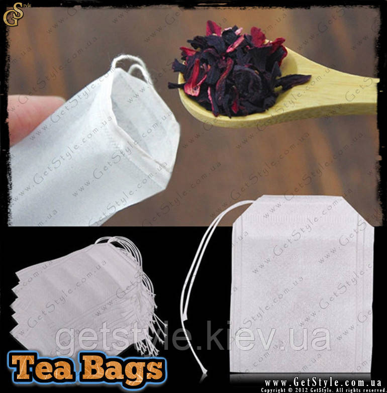 Фільтр-пакетики для заварювання чаю — "Tea Bags" — 100 шт.