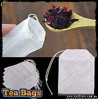 Фильтр-пакетики для заваривания чая - "Tea Bags" - 100 шт