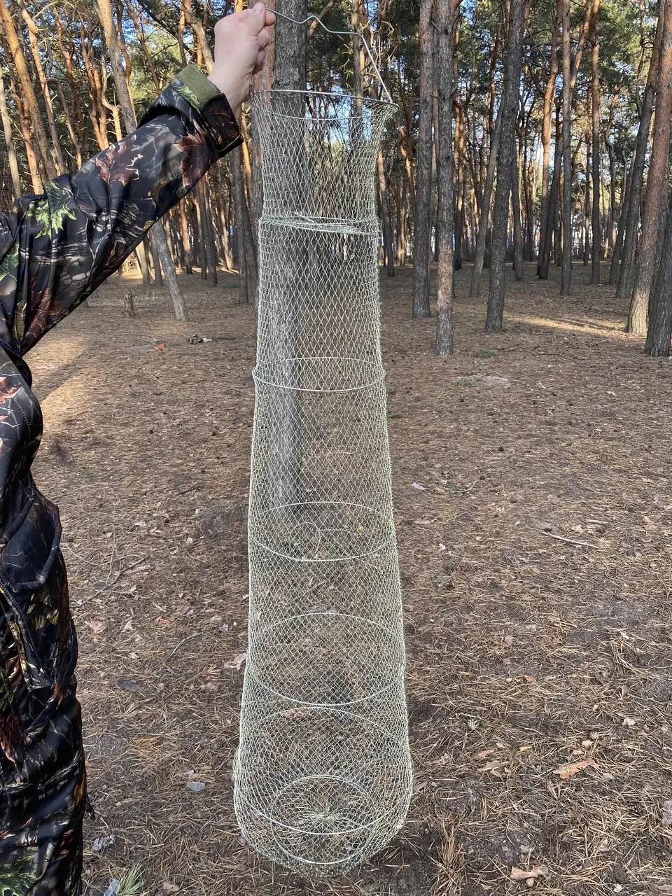Садок Рыболовный Металлический, Прочный Длинна 150 См, Идеально ...