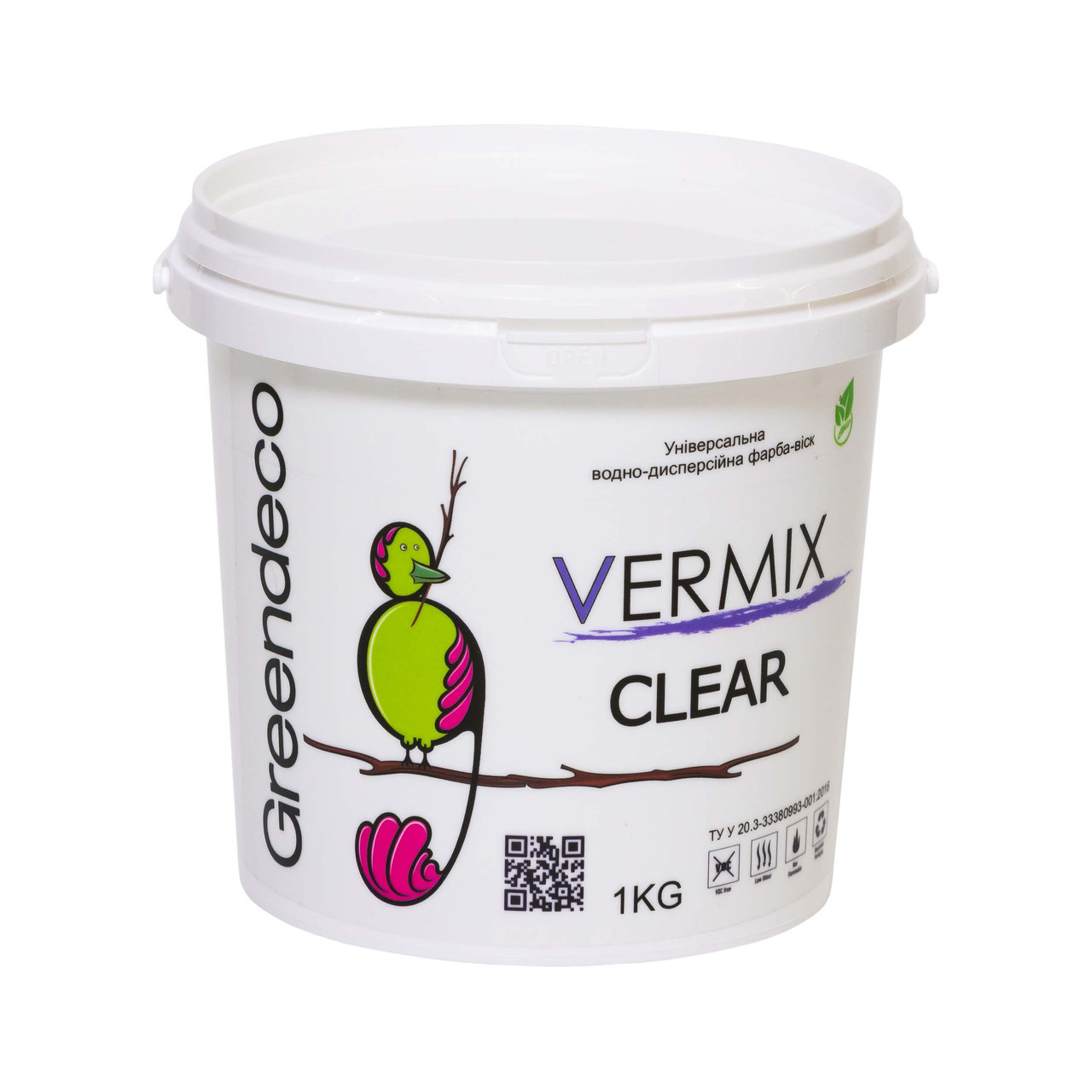 Віск матовий Vermix Clear. Greendeco
