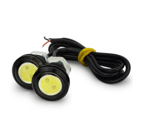 Ходові вогні DRL — 3W Eagle eye, 23 mm. 2 шт., фото 1
