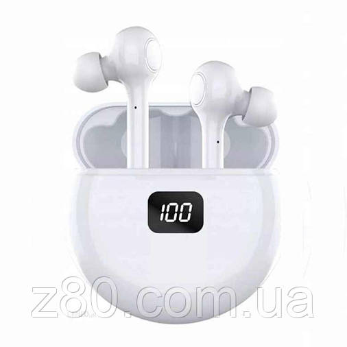 TW13 бездротові навушники блютуз TWS білі, фото 1