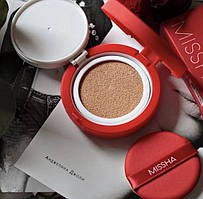 Тональний кушон з матовим фінішем Missha Velvet Finish Cushion SPF50+ PA+++ №21, 15g