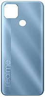 Задняя крышка Realme C25/C25s синяя Water Blue + стекло камеры