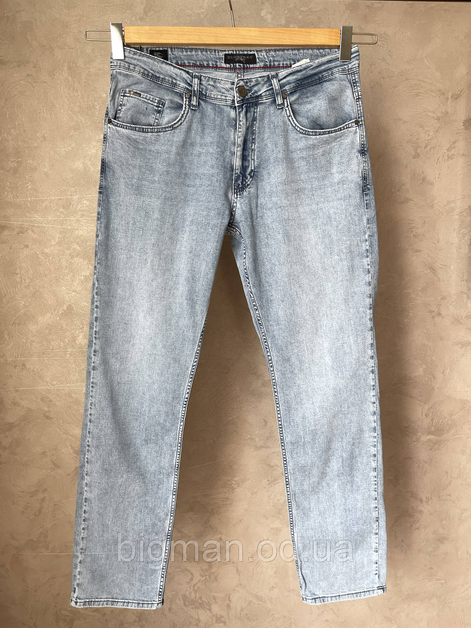 Чоловічі джинси на ремені Grand la Vita 34 розміру великого батального розміру Туреччина, фото 1
