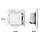Wi-Fi терморегулятор (програматор) Terneo sx із сенсорним керуванням Молочный белый, фото 3
