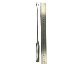 К-8 Кюретка для видалення залишків плодового яйця та плацентарної тканини, тупа No 2., фото 4