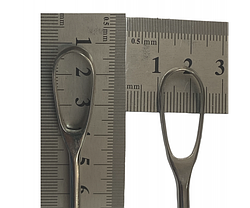 К-12 Кюретка для видалення остатків плідного яйця і плацентарної тканини , тупа № 6 ., фото 3