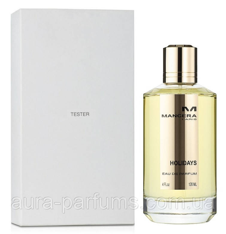 Духи унісекс Mancera Holidays Tester (Мансера Холідейс) Парфумована вода 120 ml/мл Тестер
