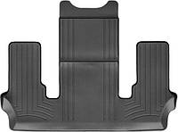 Автомобильные коврики в салон Weathertech на Toyota Sequoia 07- 3-й ряд черные Тойота Секвоя 2