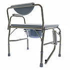 Крісло-туалет баріатричне сталеве MED1-SC7140HD, фото 6