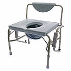 Крісло-туалет баріатричне сталеве MED1-SC7140HD, фото 2