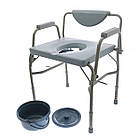 Крісло-туалет баріатричне сталеве MED1-SC7140HD, фото 3
