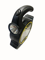 Фонарик  светодиодный с ручкой, на батарейках,  модель Т-915