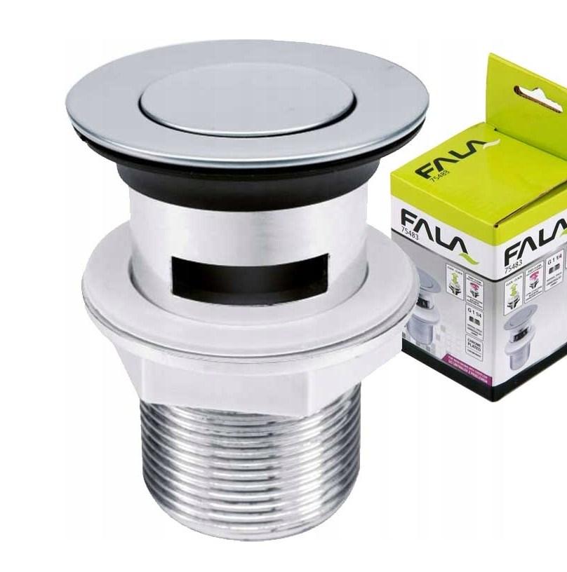 Донний Клапан з Переливом Click-Clack G1-1/4" Fala (75483)
