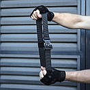 Ремінь Pobedov чорний з металевою застібкою, фото 2