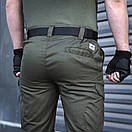 Ремінь Pobedov чорний з металевою застібкою, фото 7