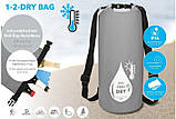 Сумка-рюкзак TROIKA з функцією охолодження, сірий, фото 3