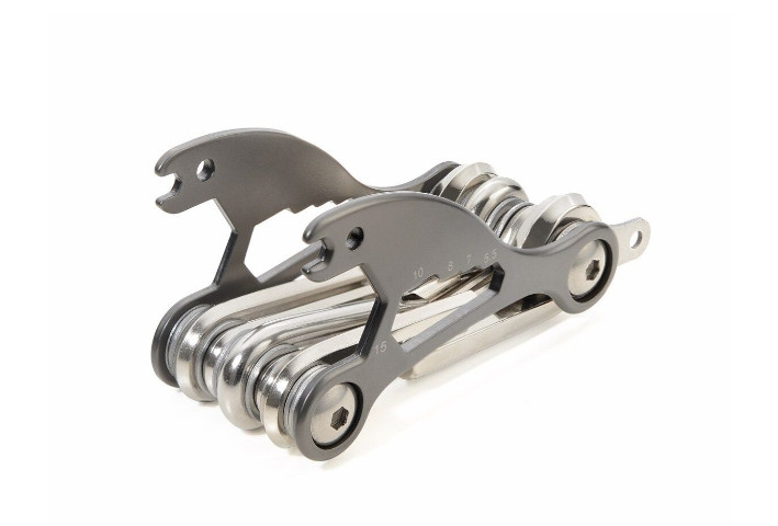 Мультиінструмент для велосипедів Troika Bike Tool, 18 функцій, сірий, фото 1