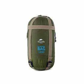 Спальник надлегкий Naturehike Ultra light LW 180 NH15S003-D, (20 °C), p-p M, темно-зелений