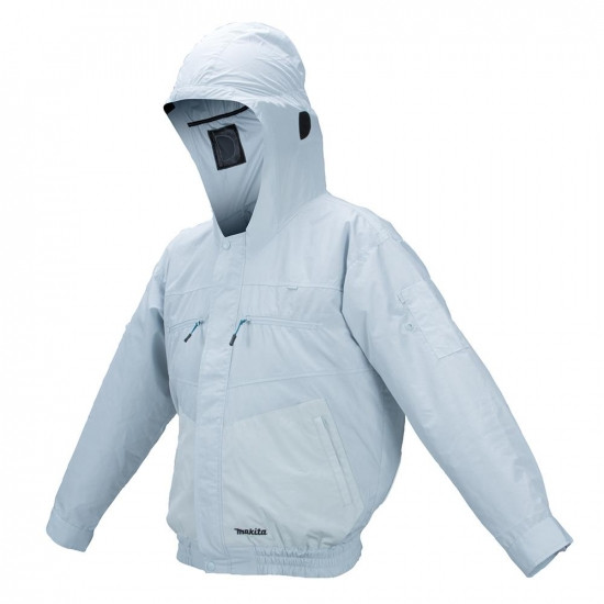 DFJ207Z2XL Куртка с вентиляцией, аккумуляторная, Li-ion, 10,8 В CXT, 2XL, 0,36 кг Makita - фото 1 - id-p1847382365